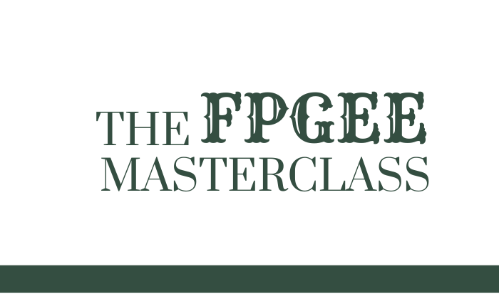 The FPGEE Masterclass